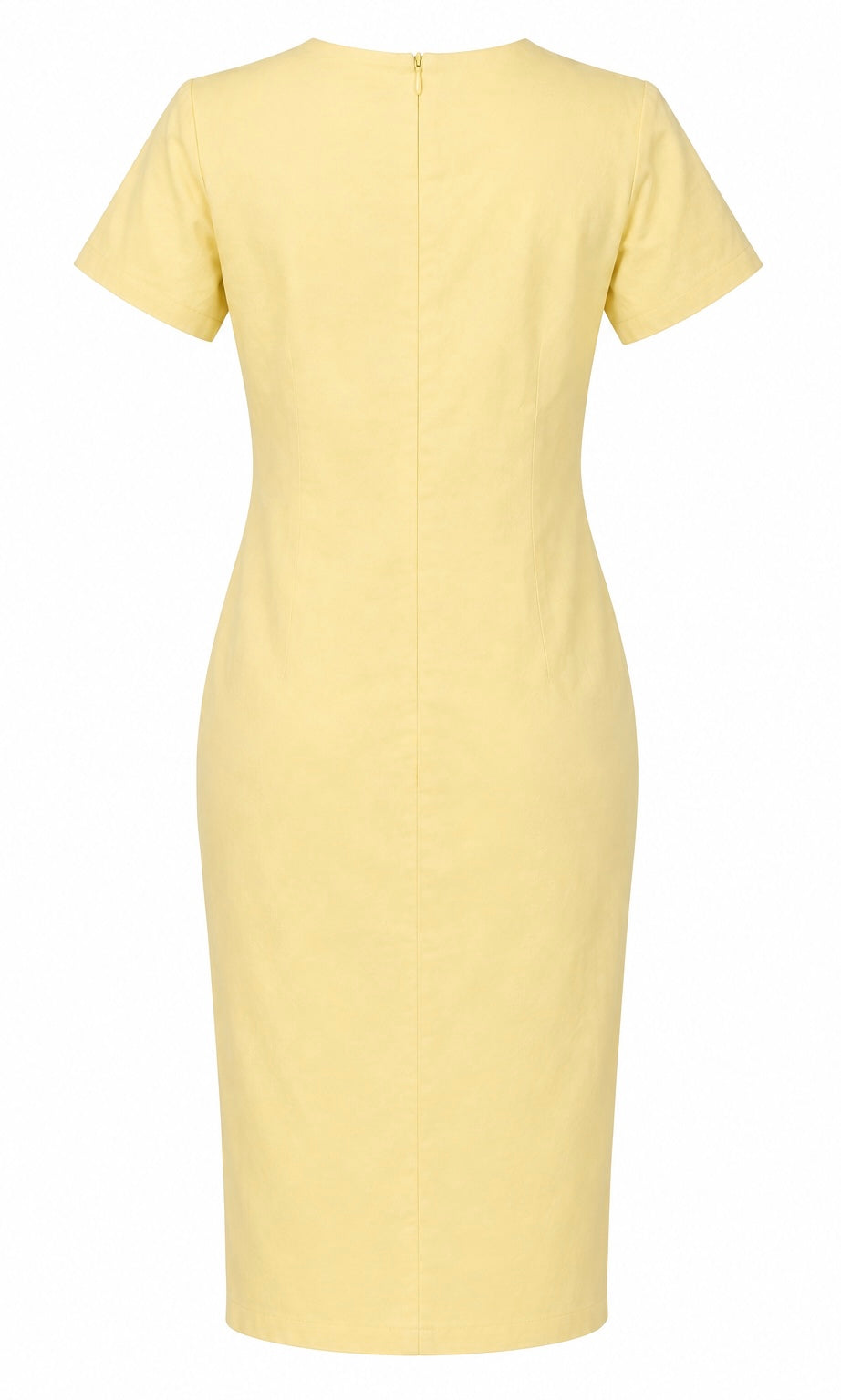 Amara Yellow Midi Dress