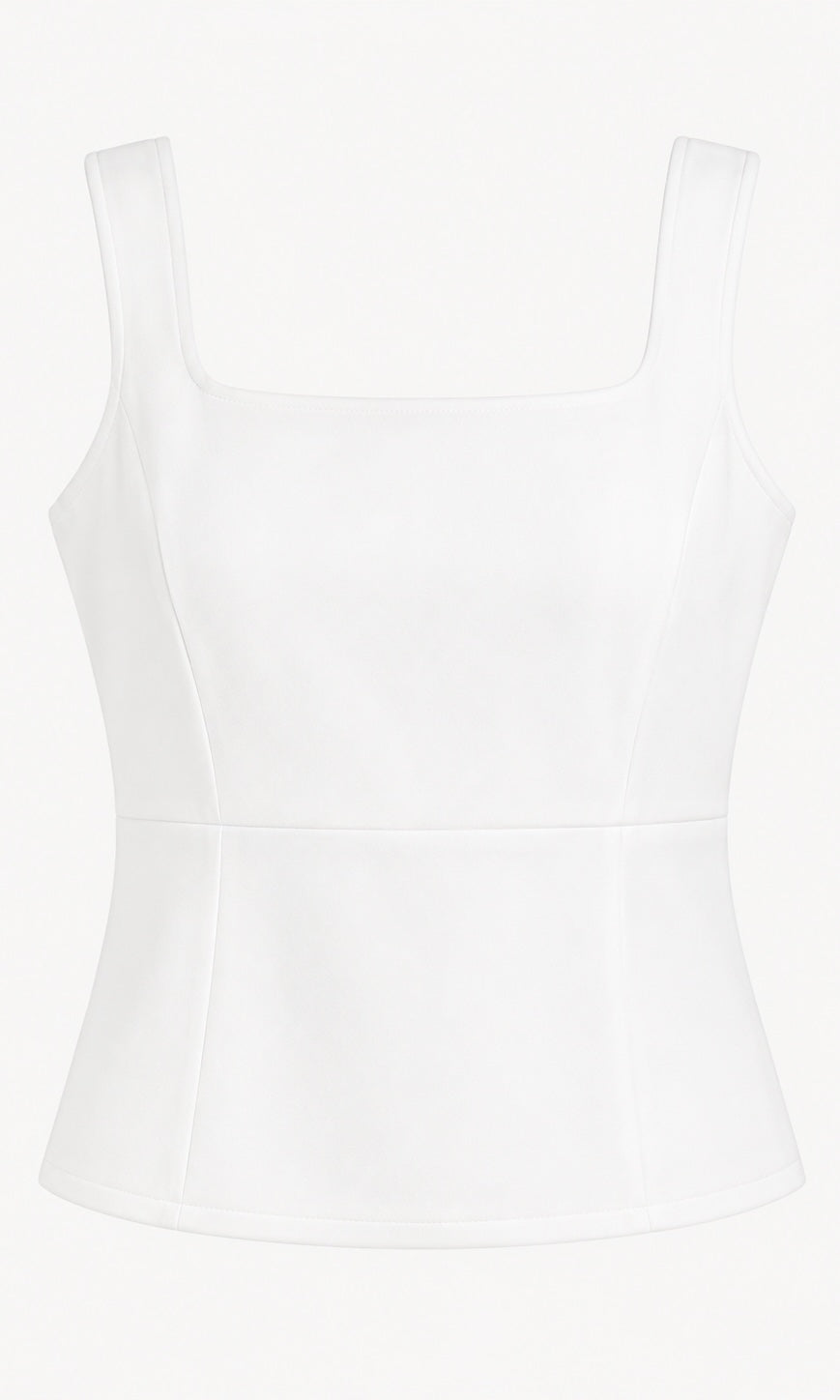 Peplum Top with Back Bow Neckline
