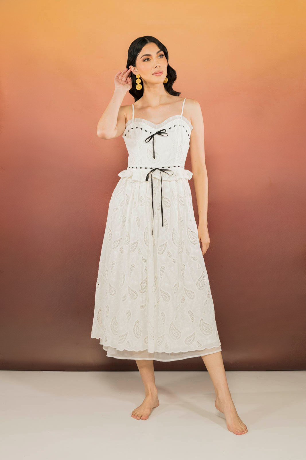 VESTDIO BLANCO TIPO PRINCESA