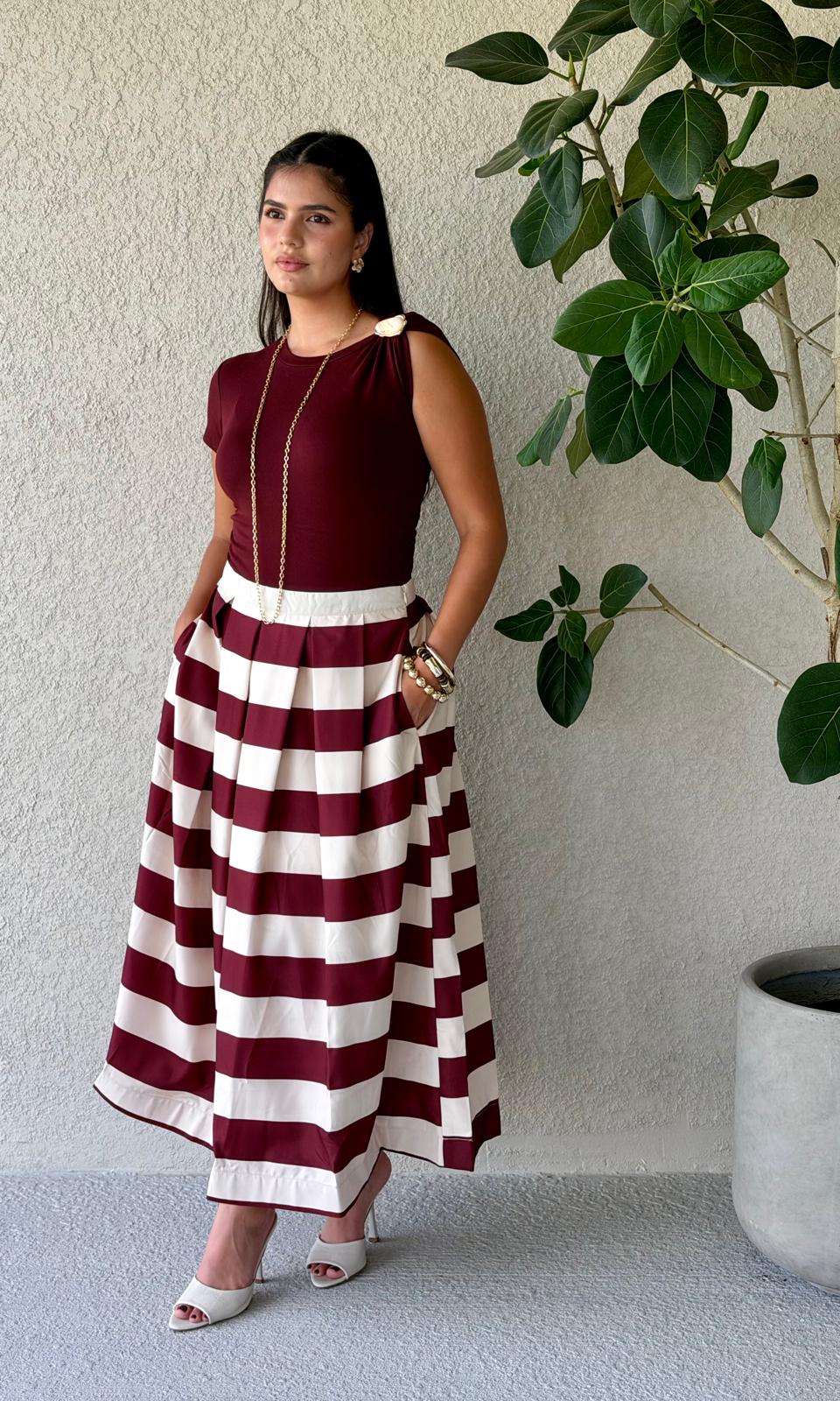 Striped Skirt