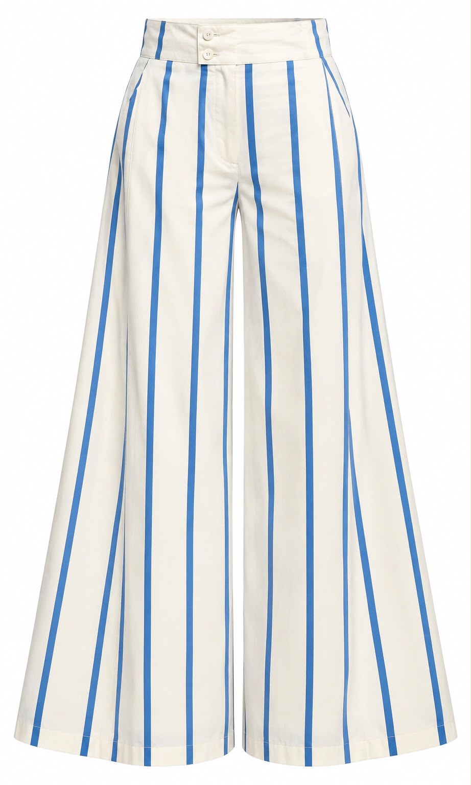 Striped Wide-Leg Palazzo Pants