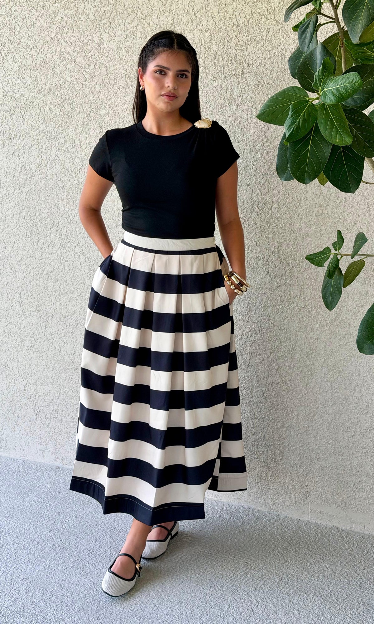 Striped Skirt