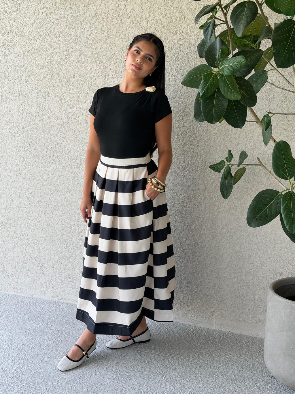 Striped Skirt