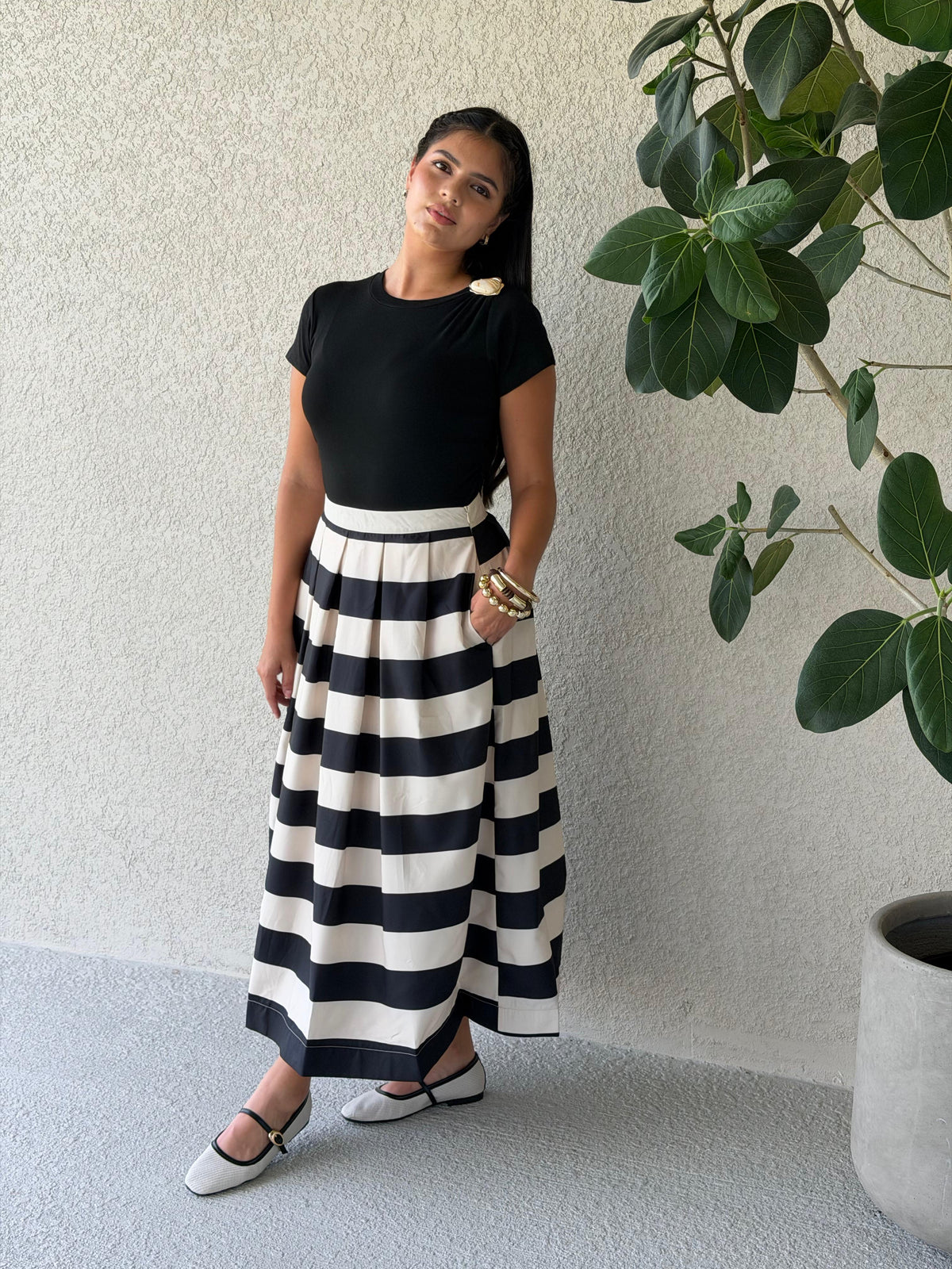 Striped Skirt
